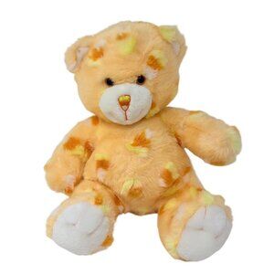 Vintage Retired Build-A-Bear Workshop Halloween Candy Corn Bear Plush